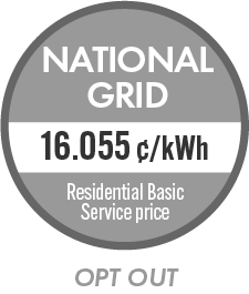 National Grid Residential Basic Service