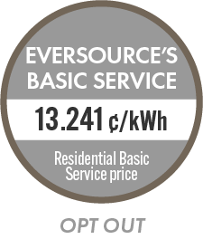 Eversource's Basic Service - opt out